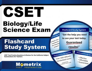 Hra/Hračka Cset Biology/Life Science Exam Flashcard Study System: Cset Test Practice Questions and Review for the California Subject Examinations for Teachers Cset Exam Secrets Test Prep Team