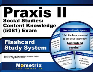 Joc / Jucărie Praxis II Social Studies Content Knowledge (5081) Exam Flashcard Study System: Praxis II Test Practice Questions and Review for the Praxis II Subject Praxis II Exam Secrets Test Prep Team