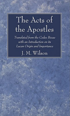 Kniha Acts of the Apostles J. M. Wilson