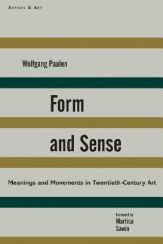 Knjiga Form and Sense Wolfgang Paalen