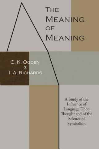 Könyv The Meaning of Meaning: A Study of the Influence of Language Upon Thought and of the Science of Symbolism C. K. Ogden
