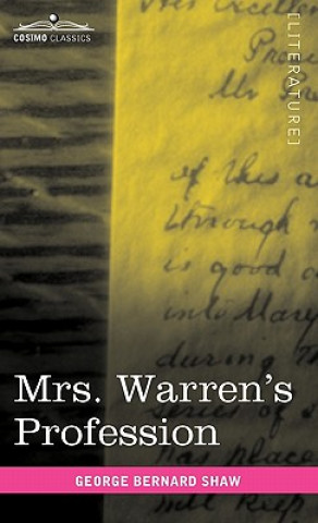 Book Mrs. Warren's Profession George Bernard Shaw