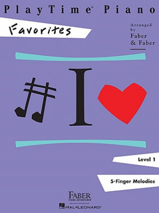 Könyv PlayTime Piano, Level 1, Favorites Nancy Faber