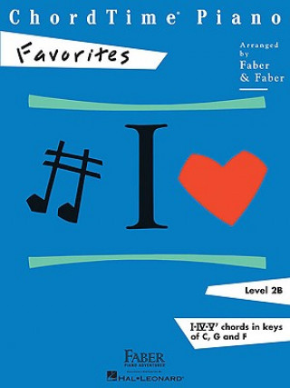 Książka ChordTime Piano, Level 2B, Favorites Nancy Faber