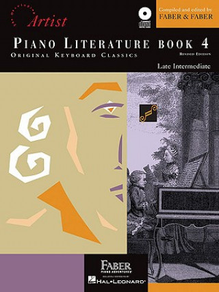 Carte Piano Literature - Book 4: Developing Artist Original Keyboard Classics Randall Faber