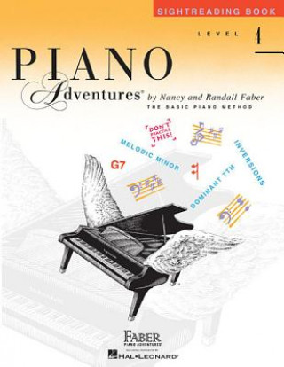 Könyv Level 4 - Sightreading Book: Piano Adventures Nancy Faber