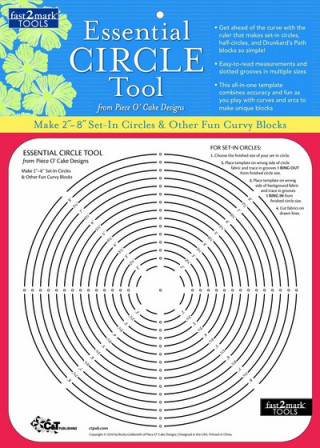 Livre fast2mark (TM) Essential Circle Tool from Piece O' Cake Designs Becky Goldsmith