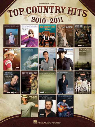 Buch Top Country Hits 2010-2011 Hal Leonard Publishing Corporation