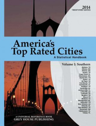 Könyv America's Top-Rated Cities, Vol. 1 South, 2014 David Garoogian