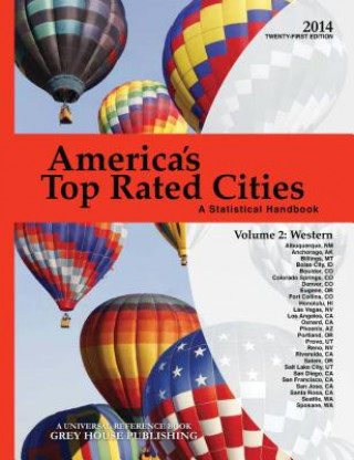 Kniha America's Top-Rated Cities, Vol. 2 West, 2014 David Garoogian