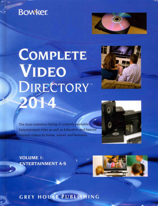 Könyv Bowker's Complete Video Directory 4 Volume Set, 2014: 4 Volume Set RR Bowker