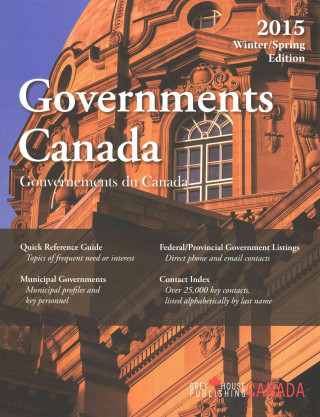 Książka Government Canada: Winter/Spring 2015 Laura Mars