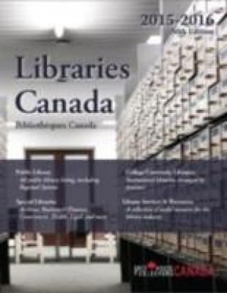 Książka Libraries Canada, 2016/17 Grey House Canada