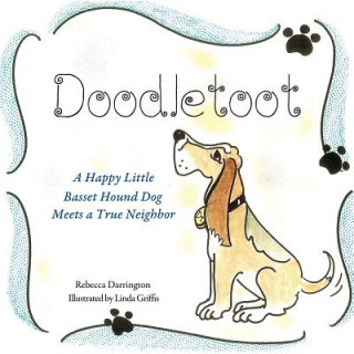 Carte Doodletoot- A Happy Little Basset Hound Dog Rebecca Darrington