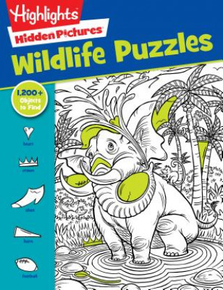 Książka Favorite Wildlife Puzzles Highlights for Children