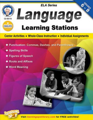 Kniha Language Learning Stations, Grades 6-8 Schyrlet Cameron