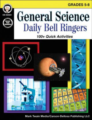 Könyv General Science, Grades 5 - 8: Daily Bell Ringers Schyrlet Cameron