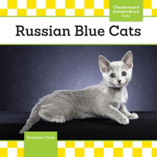 Carte Russian Blue Cats Stephanie Finne
