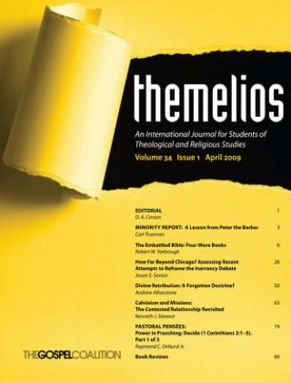 Knjiga Themelios, Volume 34, Issue 1 D. A. Carson