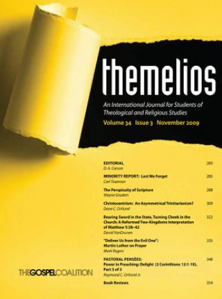 Knjiga Themelios, Volume 34, Issue 3 D. A. Carson
