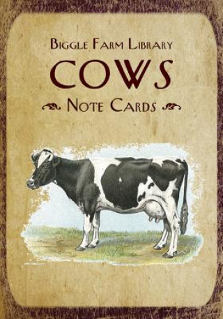 Prasa Biggle Farm Library Note Cards: Cows Jacob Biggle