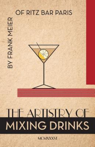 Carte Artistry Of Mixing Drinks (1934) Ross Brown