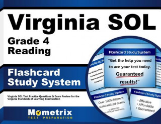 Gra/Zabawka Virginia Sol Grade 4 Reading Flashcard Study System: Virginia Sol Test Practice Questions and Exam Review for the Virginia Standards of Learning Exami Virginia Sol Exam Secrets Test Prep Team