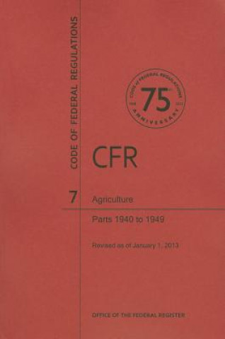 Книга Agriculture, Parts 1940 to 1949 National Archives and Records Administra