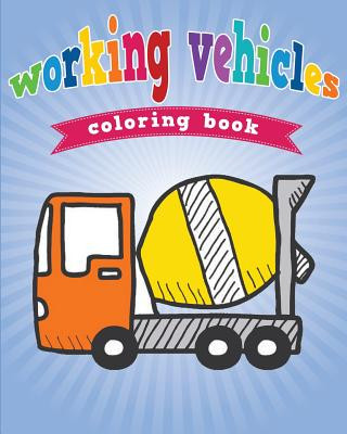 Libro Working Vehicles Coloring Book Neil Masters