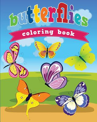 Kniha Butterflies Coloring Book Neil Masters