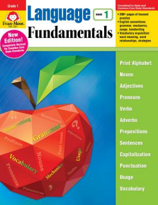 Book Language Fundamentals: Common Core Edition, Grade 1 Evan-Moor Educational Publishers