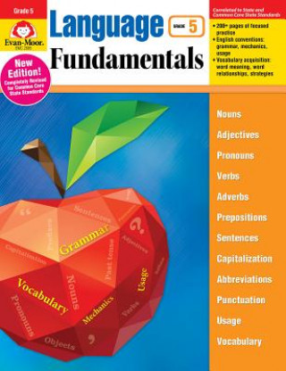 Book Language Fundamentals: Common Core Edition, Grade 5 Evan-Moor Educational Publishers