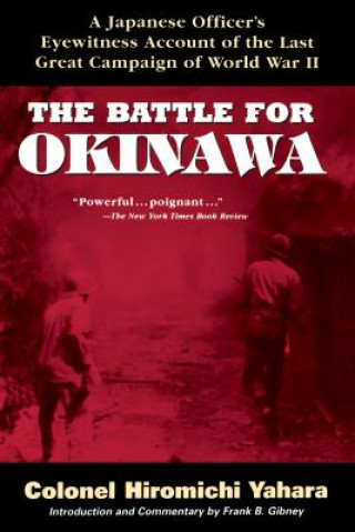 Kniha Battle for Okinawa Hiromichi Yahara