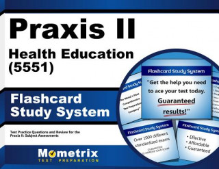 Game/Toy Praxis II Health Education (5551) Exam Flashcard Study System: Praxis II Test Practice Questions and Review for the Praxis II Subject Assessments Praxis II Exam Secrets Test Prep Team