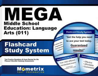 Spiel/Spielzeug Mega Middle School Education Language Arts (011) Flashcard Study System: Mega Test Practice Questions and Exam Review for the Missouri Educator Gatewa Mega Exam Secrets Test Prep