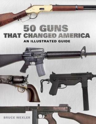 Könyv 50 Guns That Changed America: An Illustrated Guide Bruce Wexler