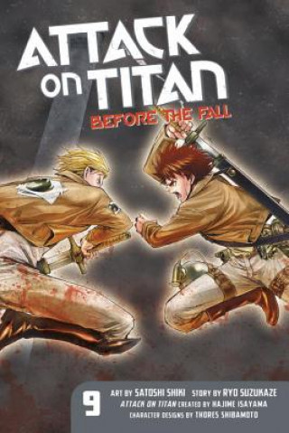 Könyv Attack On Titan: Before The Fall 9 Hajime Isayama