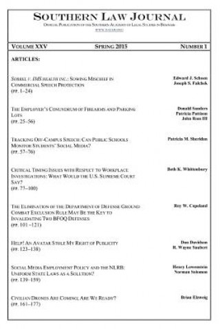 Carte Southern Law Journal, Vol. XXV, No. 1, Spring 2015 Salsb