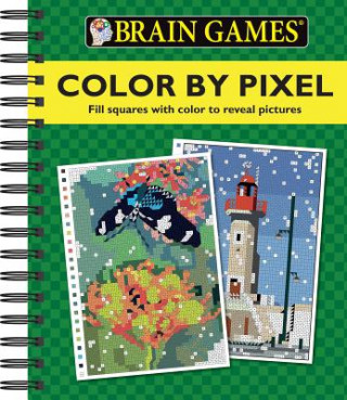 Könyv Brain Games Color by Pixel Ltd Publications International