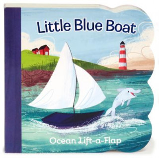 Carte Little Blue Boat Lift a Flap Ginger Swift