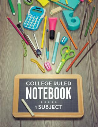 Knjiga College Ruled Notebook - 1 Subject Speedy Publishing LLC