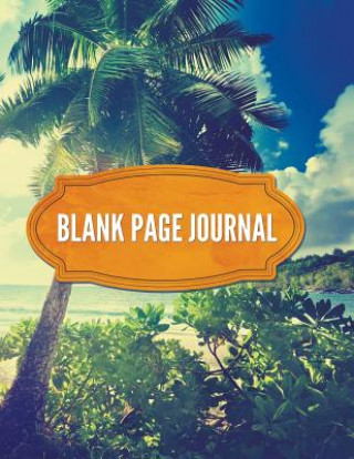 Książka Blank Page Journal Speedy Publishing LLC