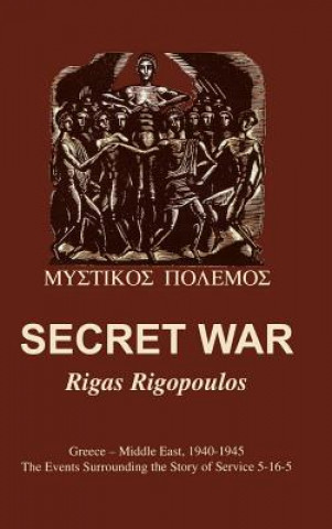 Kniha Secret War Rigas Rigopoulos