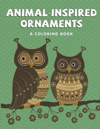 Libro Animal-Inspired Ornaments (a Coloring Book) Jupiter Kids