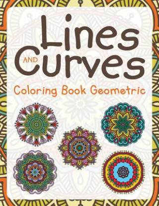 Book Lines and Curves: Coloring Book Geometric Jupiter Kids