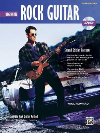 Book Complete Rock Guitar Method: Beginning Rock Guitar, Book & DVD-ROM Paul Howard