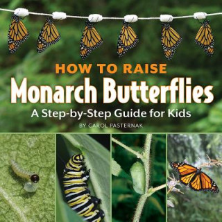 Kniha How to Raise Monarch Butterflies: A Step-by-Step Guide for Kids Carol Pasternak