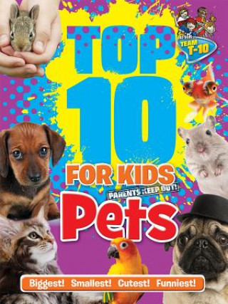 Kniha Top 10 for Kids Pets Paul Terry