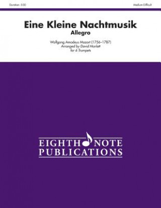 Könyv Eine Kleine Nachtmusik: Allegro, Score & Parts Wolfgang Amadeus Mozart