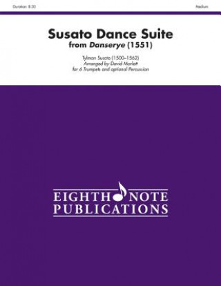 Carte Susato Dance Suite (from Danserye) (1551): Score & Parts Tielman Susato